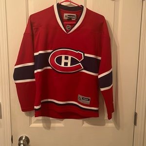 Habs hockey jersey.   Excellent condition.